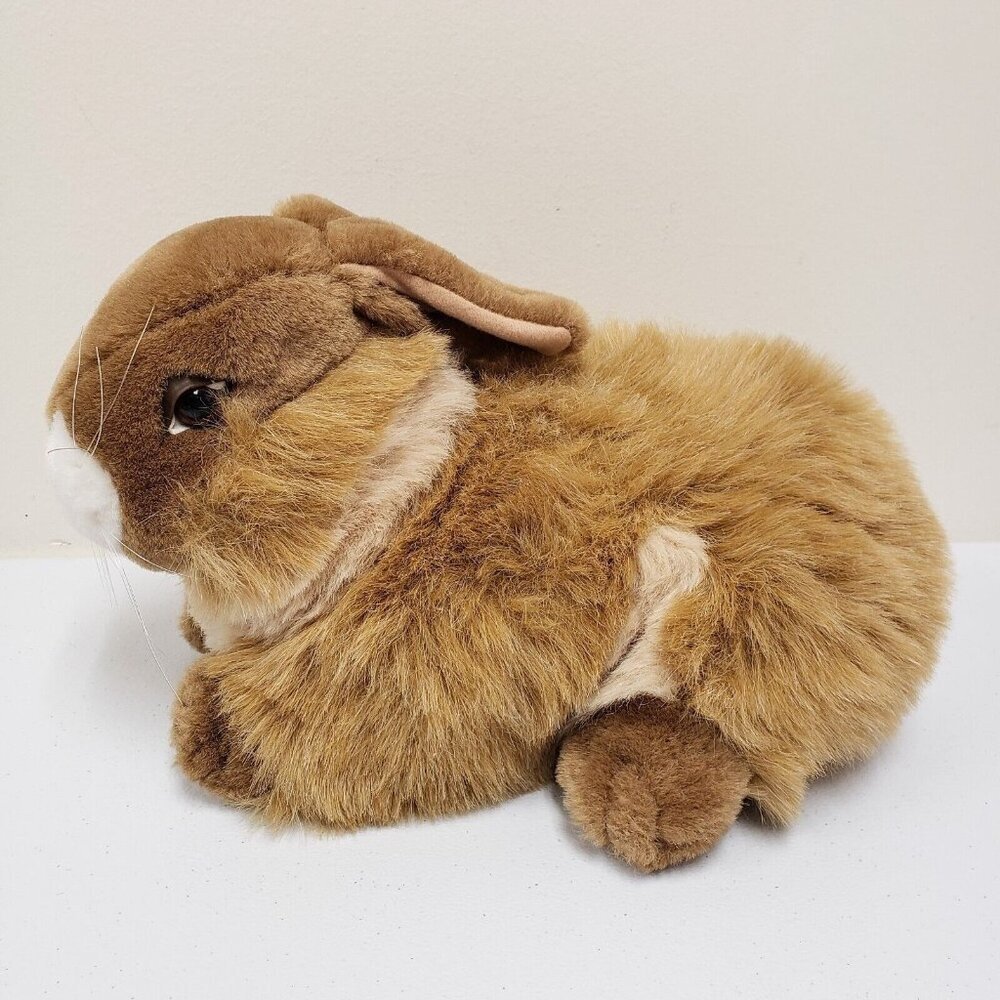 Fiesta 13" Brown Bunny Rabbit Realistic Stuffed Animal Plush